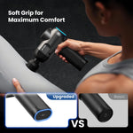 Bob and Brad premium recovery tool showing the 10mm amplitude massage head depth