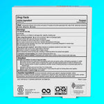 Icy Hot Original Large Pain Relief Patches side view showing box specifications