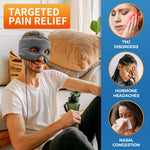 Sticro authentic USA imported headache relief device showcasing the built in eye openings.