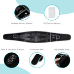 Comfytemp heating pad packaging box demonstrating the complete cordless massager contents.
