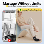 Comfytemp smartphone application interface displaying custom massage configuration options