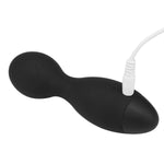 VibeMax personal massage device held in hand demonstrating its portable ergonomic size.