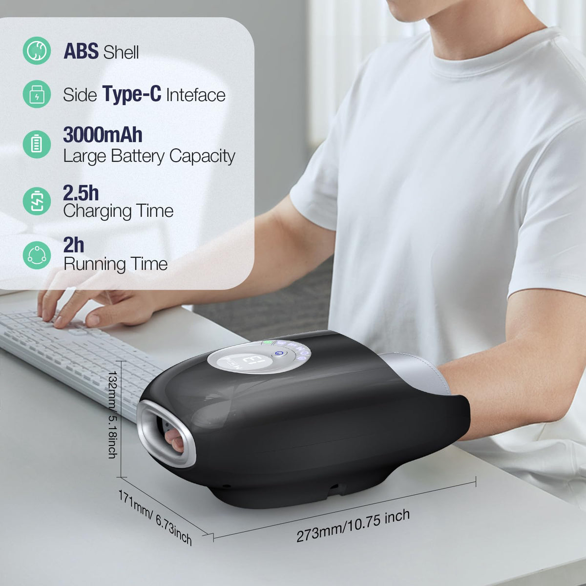 SKRFORM hand care device packaged neatly, demonstrating its suitability as a premium wellness gift for family.