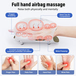 Cotsoco therapeutic hand massager with heat functionality warming the palm and fingers