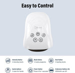 Cotsoco personal care hand compression massager resting on a table highlighting its sleek premium design