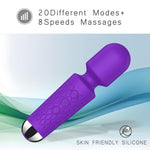 JTFFER handheld deep tissue massager showing flexible neck design
