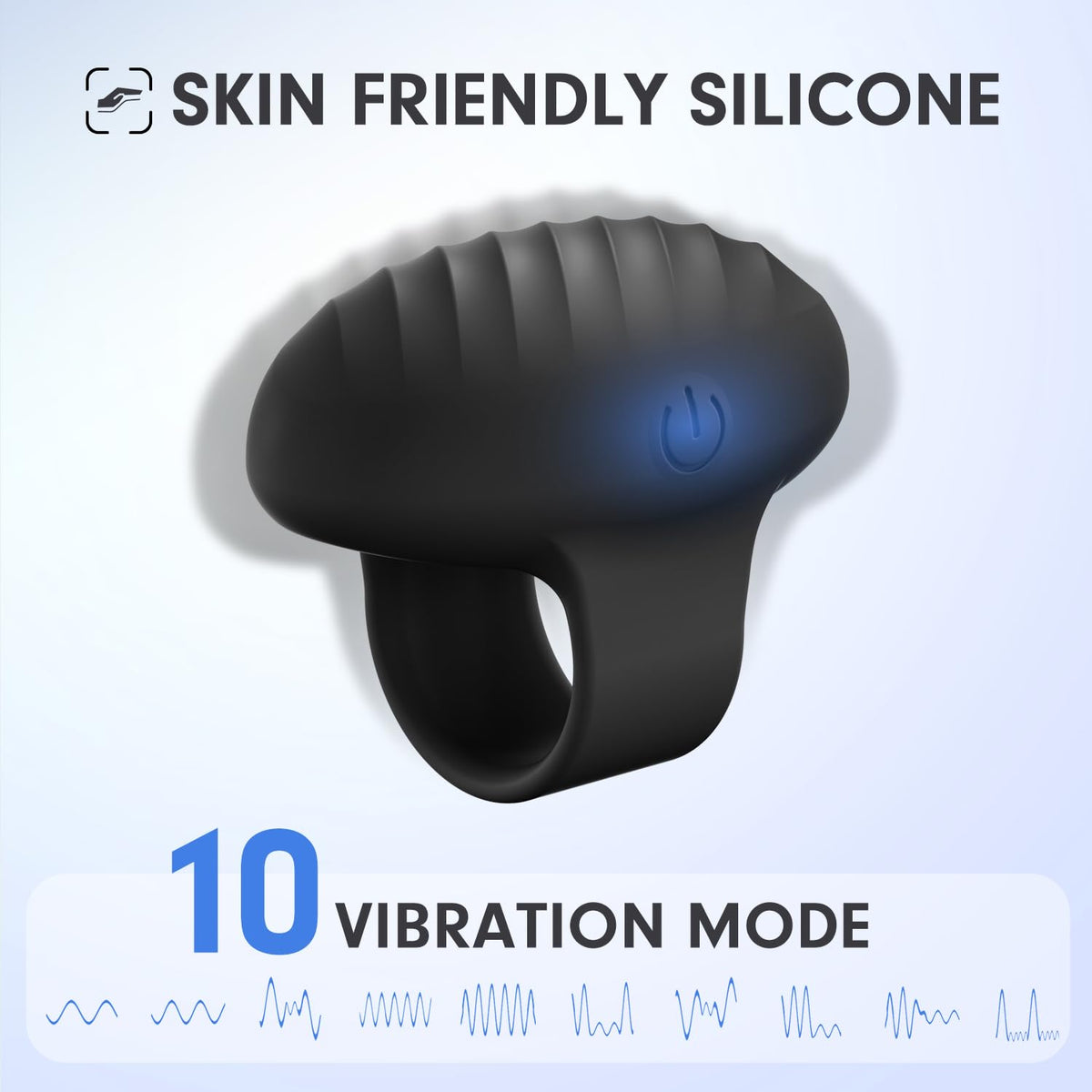 Portable waterproof handheld massage tool for personal relaxation and muscle relief.