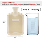 Detailed view of the water bottle stopper and natural rubber construction