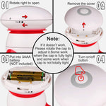 Cotsoco travel-friendly mini massager placed next to a travel bag highlighting its compact size.