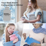 Microwave safe wellness heating pack being prepared for quick heating without its protective outer sleeve.