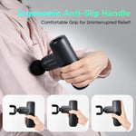 Compact travel size muscle recovery massager packed neatly in luggage for portable wellness lifestyle