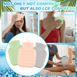 Side profile view of the compact 140 grams Amylove portable mini heating pouch emphasizing its slim and ergonomic travel friendly size.