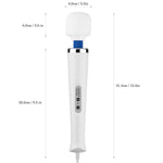 Charming corded personal therapy wand massager with flexible silicone head