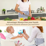 Premium anti-aging rubber hot water bottle with double insert hand warmer pocket
