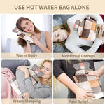Toxin imported personal care hot water bag for targeted shoulder and neck relaxation