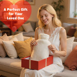 Authentic Dawdix leakproof hot water compress kit package contents.