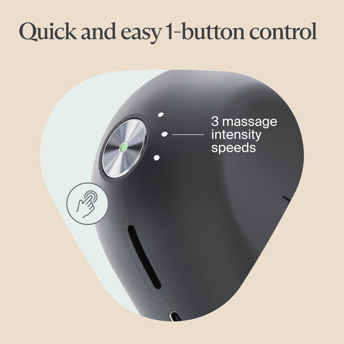 Therabody premium muscle recovery massage gun with standard ball attachment