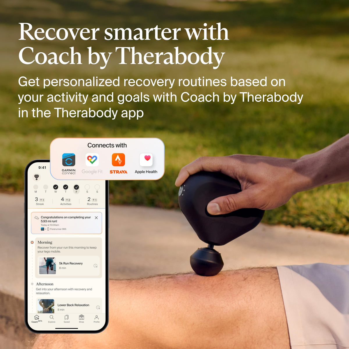 TheraGun Mini 3rd Gen sleek black travel wellness essential device