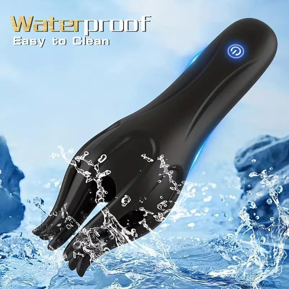 BUFAZO male masturbator and glans trainer with USB-C fast charging port exposed