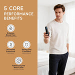 BUFAZO Neuman Wave Therapy Pro for men showing the premium silicone texture