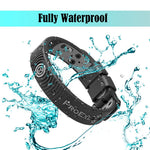 Close up of ProExl waterproof magnetic bracelet buckle and drainage holes