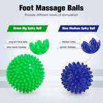 Maliton foot roller being compressed to demonstrate premium flexible material quality