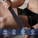 Close up of textured rollers on Zanllw massage stick