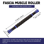 Athlete using Zanllw muscle roller stick for back recovery