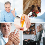 Eyxformula manual handheld circulation tool demonstrating flexible axis and comfortable grip setup