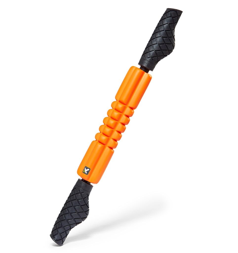 Close up view of the three dimensional surface design on the TriggerPoint Grid STK roller.