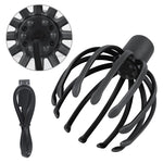 ONIYEA rechargeable massager showing USB cable connection step