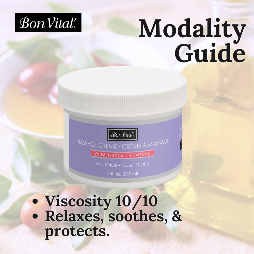Bon Vital eight ounce container showing paraben free label