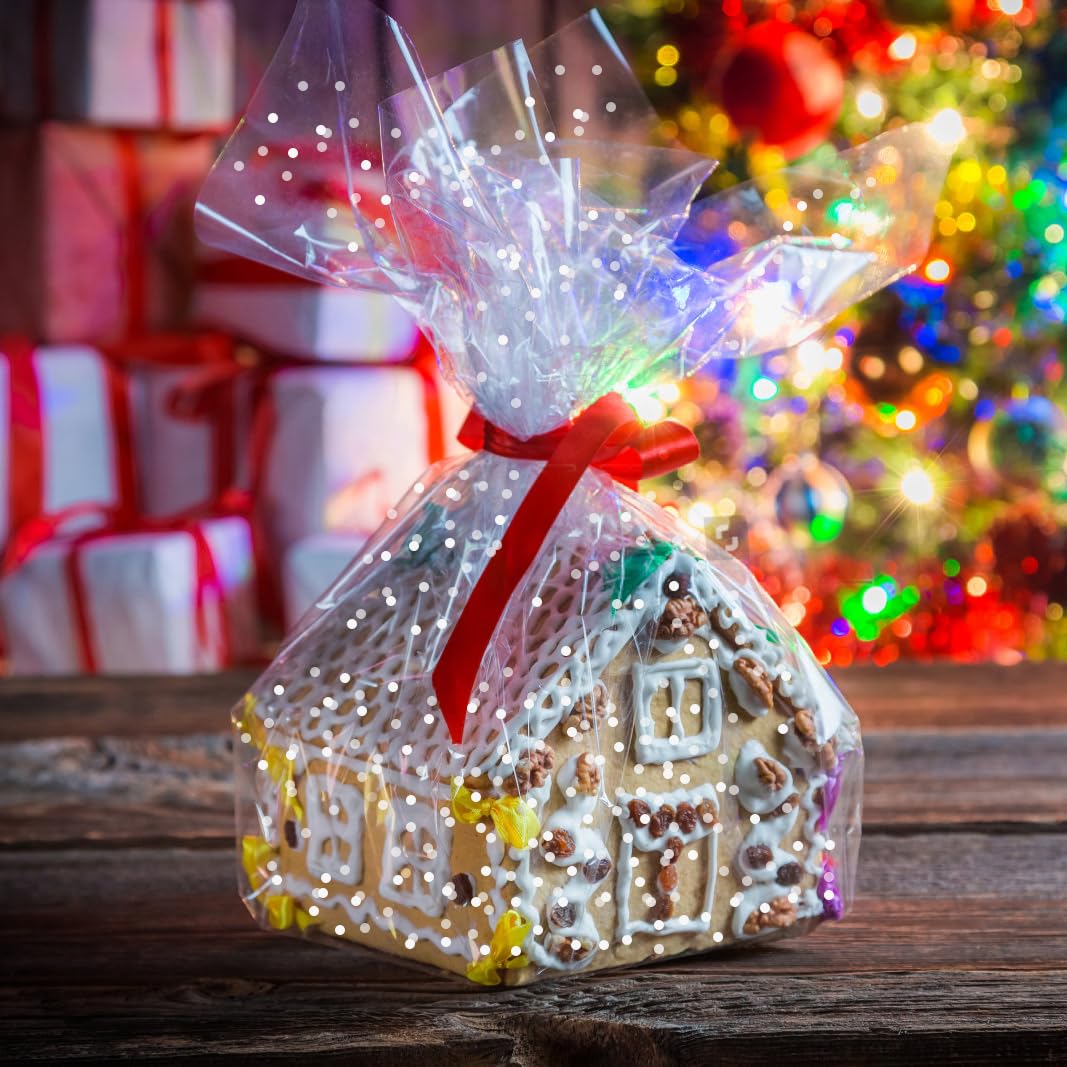 Professional gift basket packaging with Cmfyhm wrap