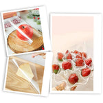 Heat sealed gift packaging with clear cellophane