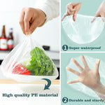 Transparent food storage covers showing contents inside a bowl
