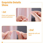 Hygienic clear cellophane wrapped tooth sticks for commercial restaurant use