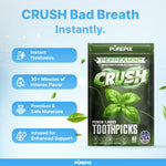PurePix extra thick birchwood infusion toothpicks layout view