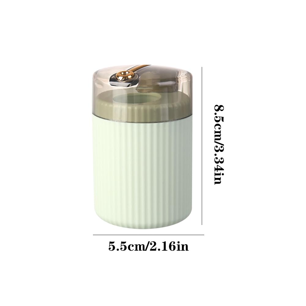 Hygienic single toothpick dispensing mechanism close up view
