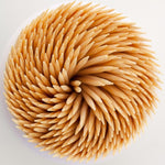 Premium imported wood toothpicks pack demonstrating resistance to bending and snapping under pressure