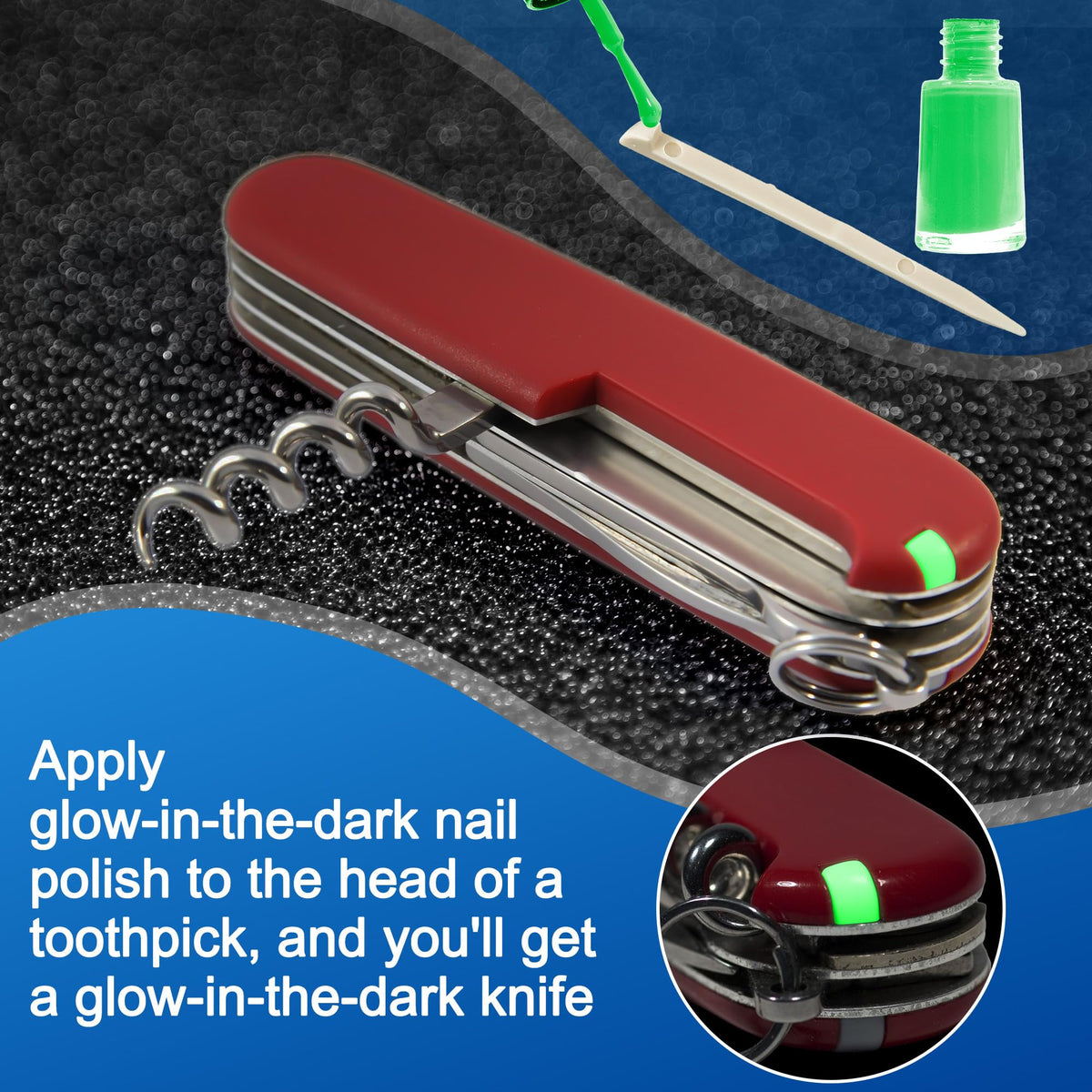 Saillong pocket knife accessory toothpicks for teeth cleaning and utility use