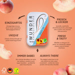 Wunder premium birch wood flavored toothpicks sugar free vegan option for fresh breath