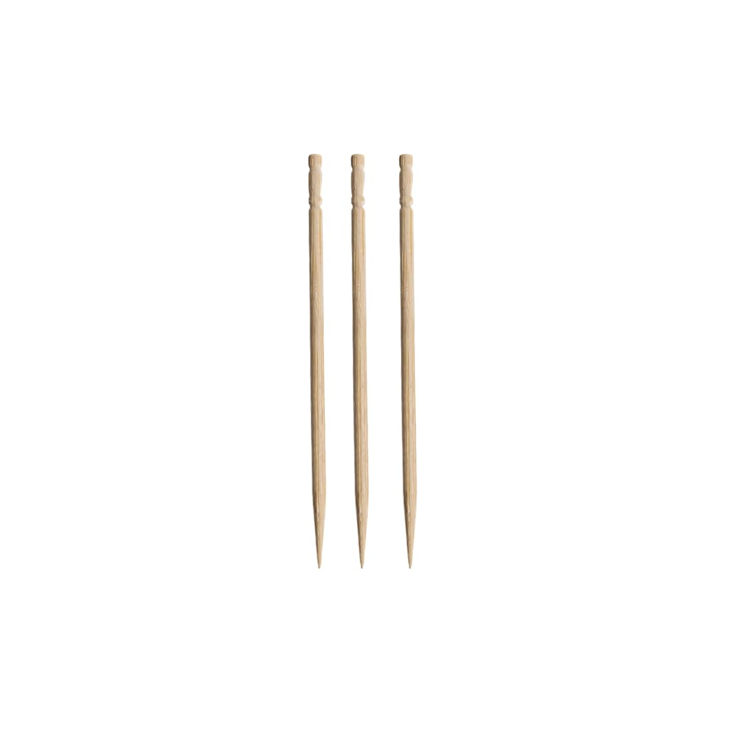 BambooMN bamboo toothpicks close up single pointed tip for oral hygiene