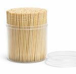 Eco friendly bamboo wooden toothpicks bulk pack five hundred pieces for party appetizers