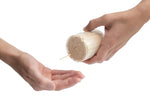 Splinter resistant natural bamboo wood toothpicks for food serving and cleaning