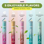 PurePix Mullein Pix tubes showcasing portable pocket sized design for managing oral fixation on the go.