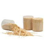 Bulk pack of two thousand pieces organic wood toothpicks for restaurant and home use