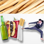 Mumufy adult oral hygiene cinnamon toothpicks packaging back view showing product details and count specifications