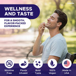 PurePix QuitPix sugar free vegan premium flavored toothpicks packaging details