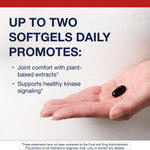 Metagenics Kaprex 60 softgels nutritional facts and ingredients label