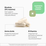 NeuroScience AdreCor non glandular adrenal health supplement side view